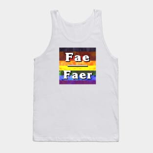 Fae-Faer Pronouns: Inclusive Tank Top